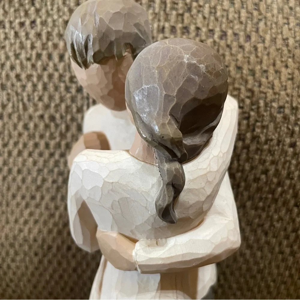 2003 “Promise” Romantic Embrace Sculpture by Willow Tree Marked Lordi 9” Tall - Picture 7 of 14